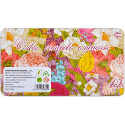 Набор карандашей 12 цветов COLOR-IT CRМ555-12 Metal elastico "С" (Цветы)