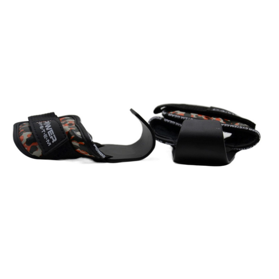 Гаки для тяги на зап'ястя Hooks Camo Power System PS_3370_Black/Red XL, XL