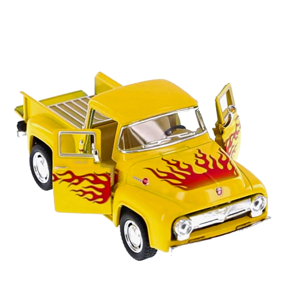 Машинка металлическая Pickup FORD F-100 (1956) Kinsmart KT5385FW инерционная 1:38