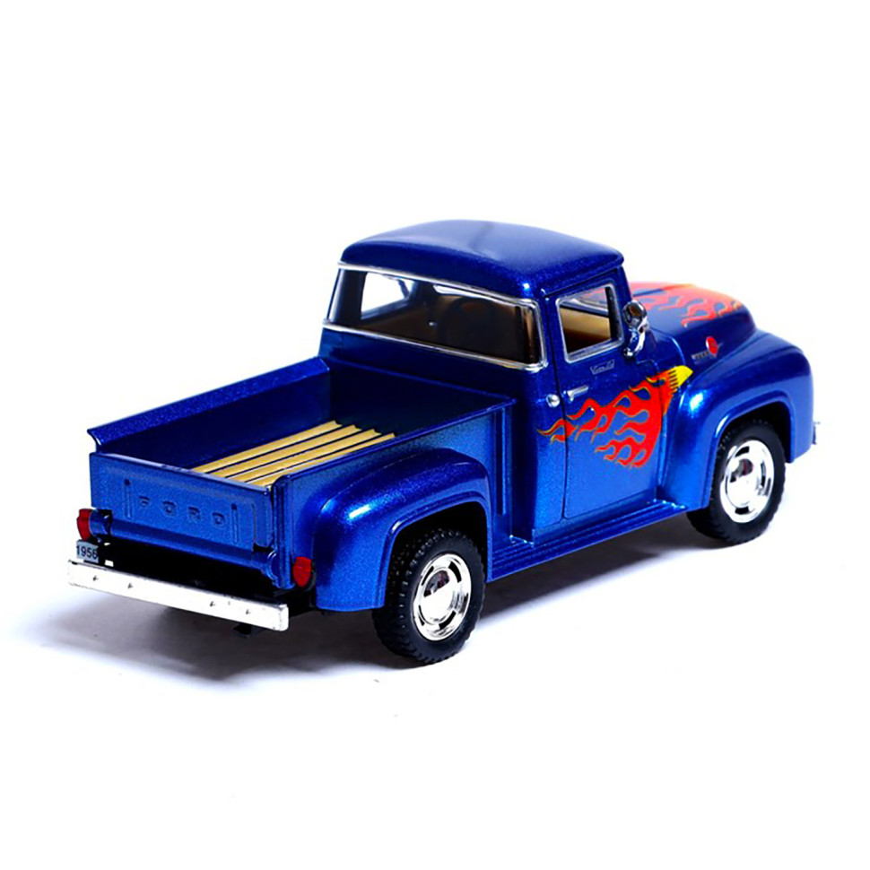 Машинка металлическая Pickup FORD F-100 (1956) Kinsmart KT5385FW инерционная 1:38