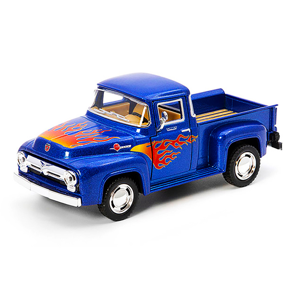 Машинка металлическая Pickup FORD F-100 (1956) Kinsmart KT5385FW инерционная 1:38