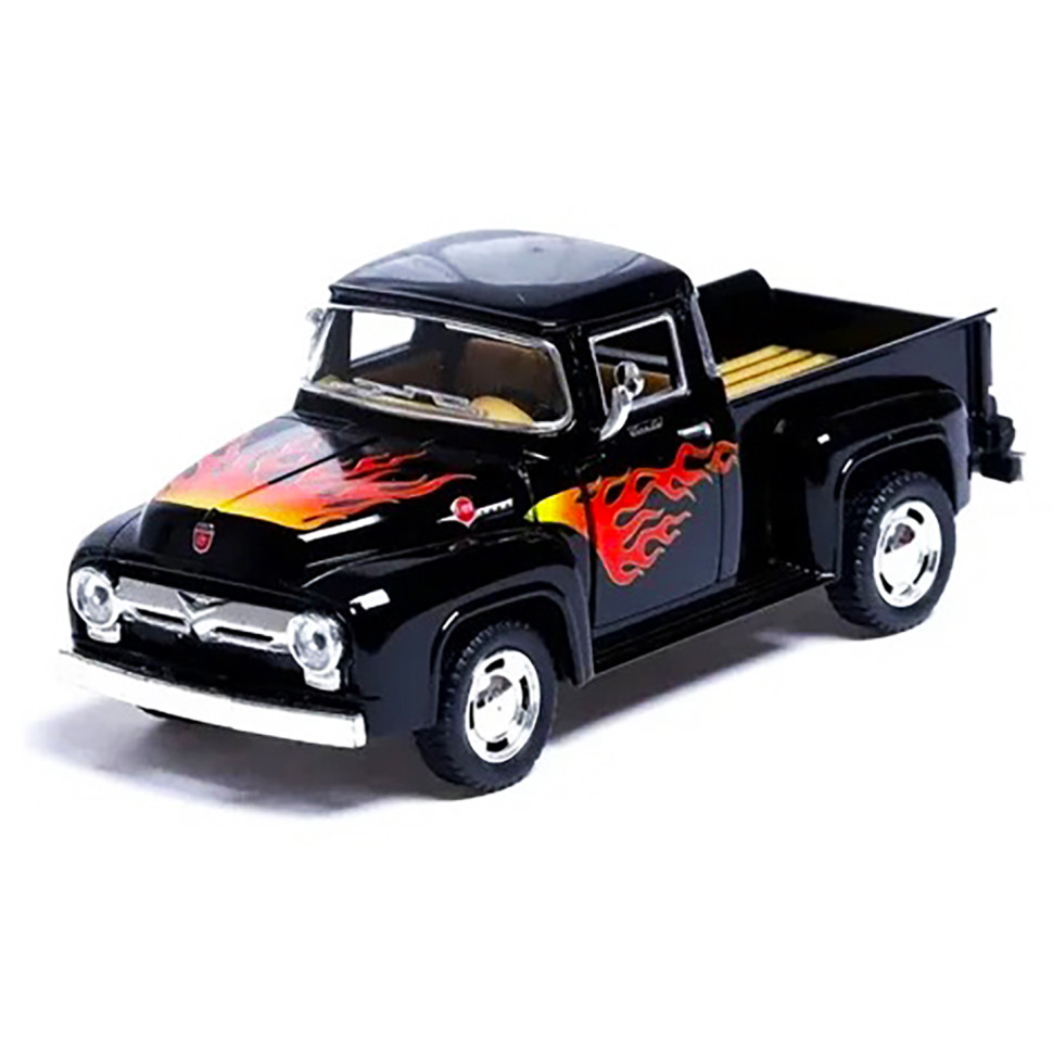 Машинка металлическая Pickup FORD F-100 (1956) Kinsmart KT5385FW инерционная 1:38