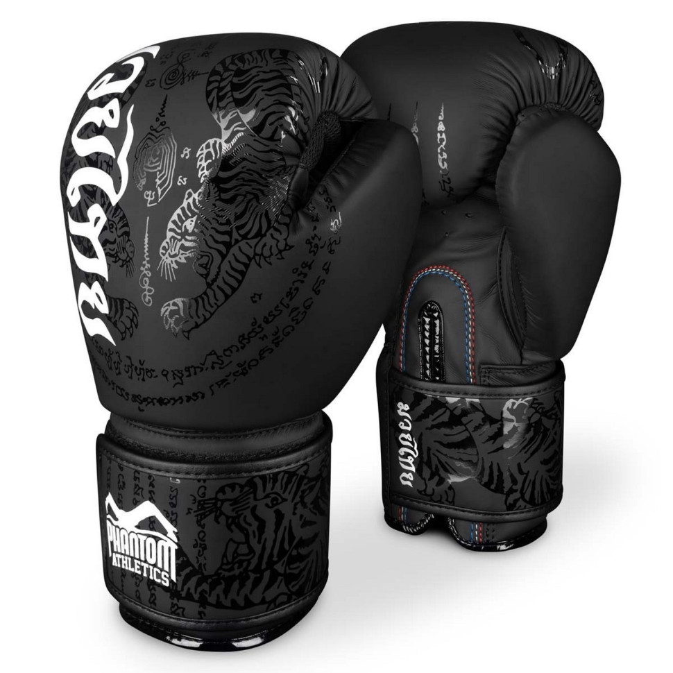Боксерские перчатки Muay Thai Phantom PHBG2329-14 Black 14 oz