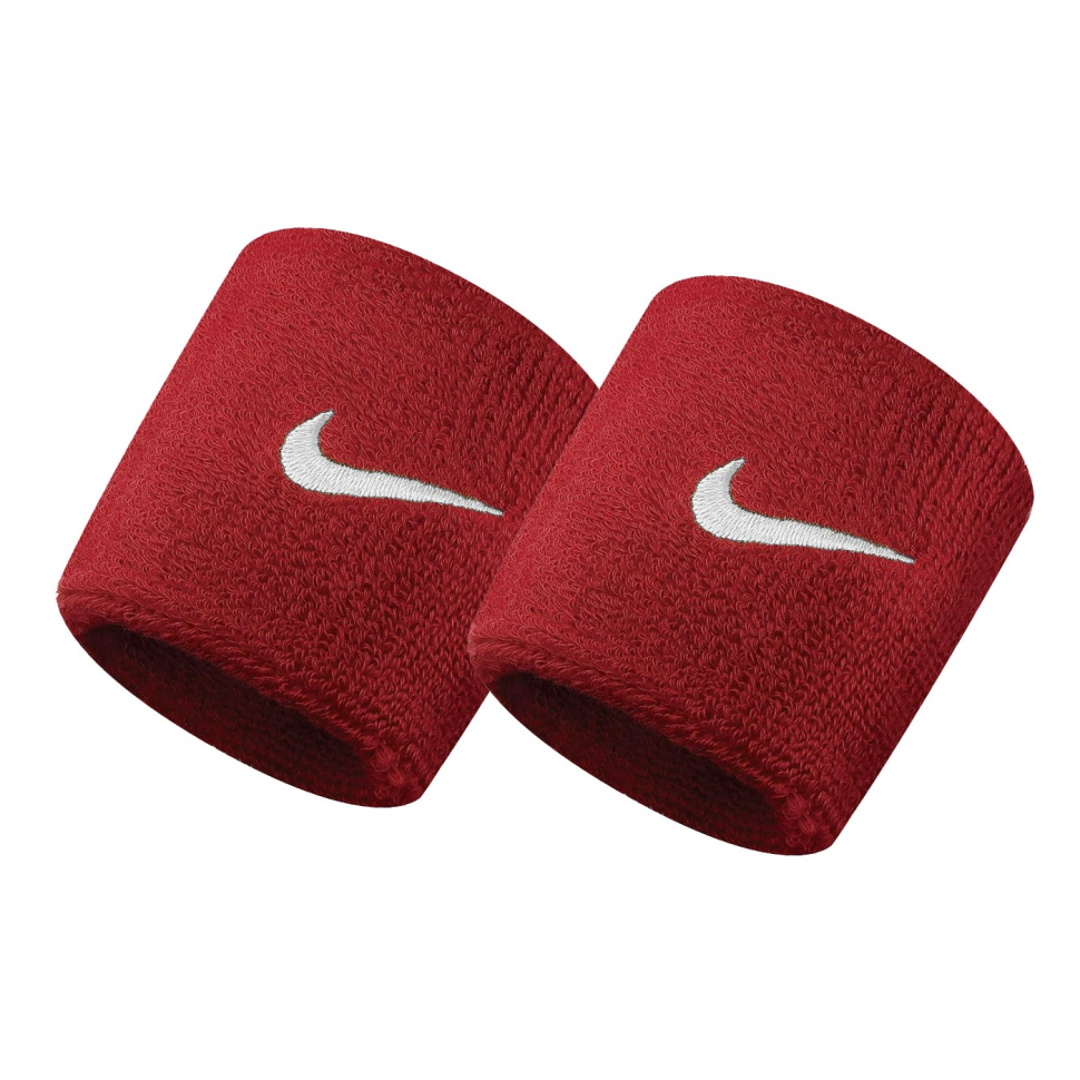 Напульсник SWOOSH WRISTBANDS 2 PK Nike N.NN.04.601.OS червоний