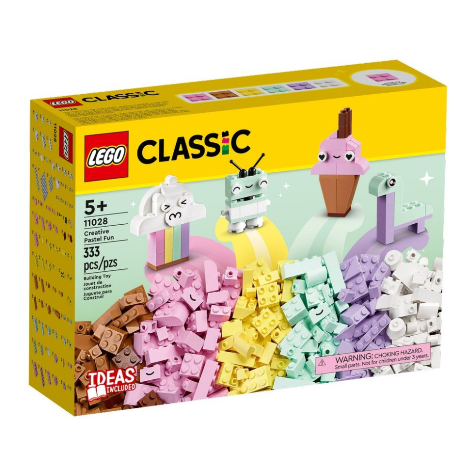 Конструктор Творчі пастельні веселощі LEGO 11028, 333 деталі