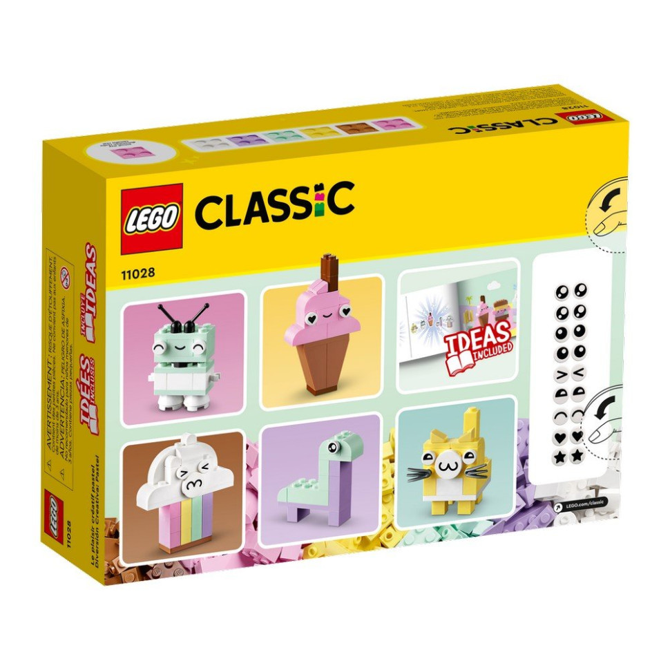 Конструктор Творчі пастельні веселощі LEGO 11028, 333 деталі