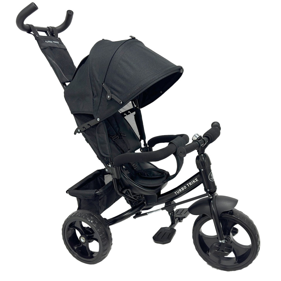 Дитячий триколісний велосипед Turbotrike MT 1005-1 чорний