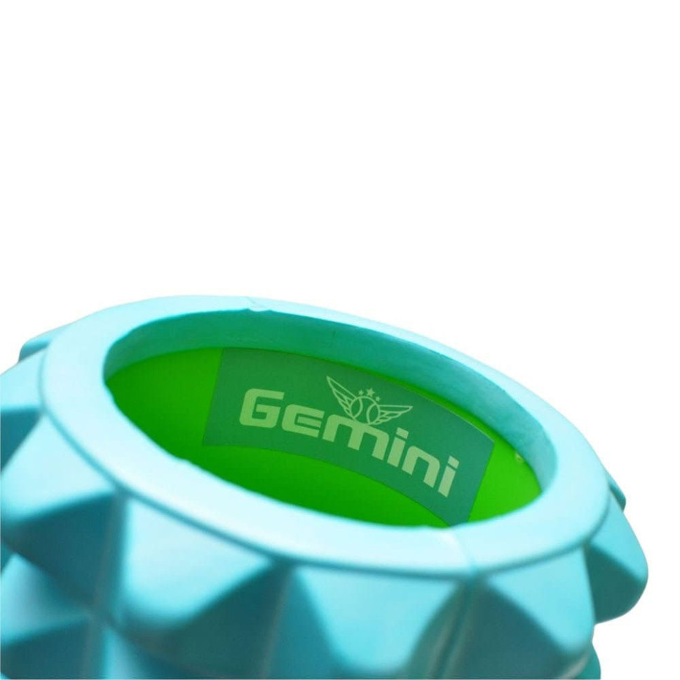 Ролер для занять йогою та пілатесом Gemini Sport G0007-33CYAN 33х12,5 см