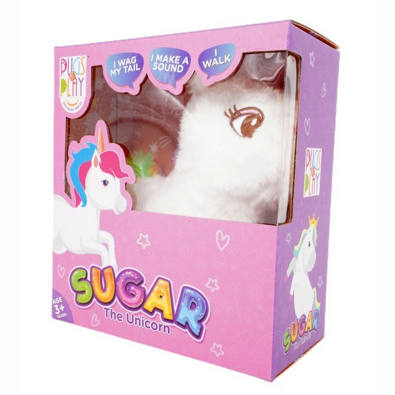 Интерактивная Игрушка Единорог «Sugar» Pugs at Play ST-PAP38