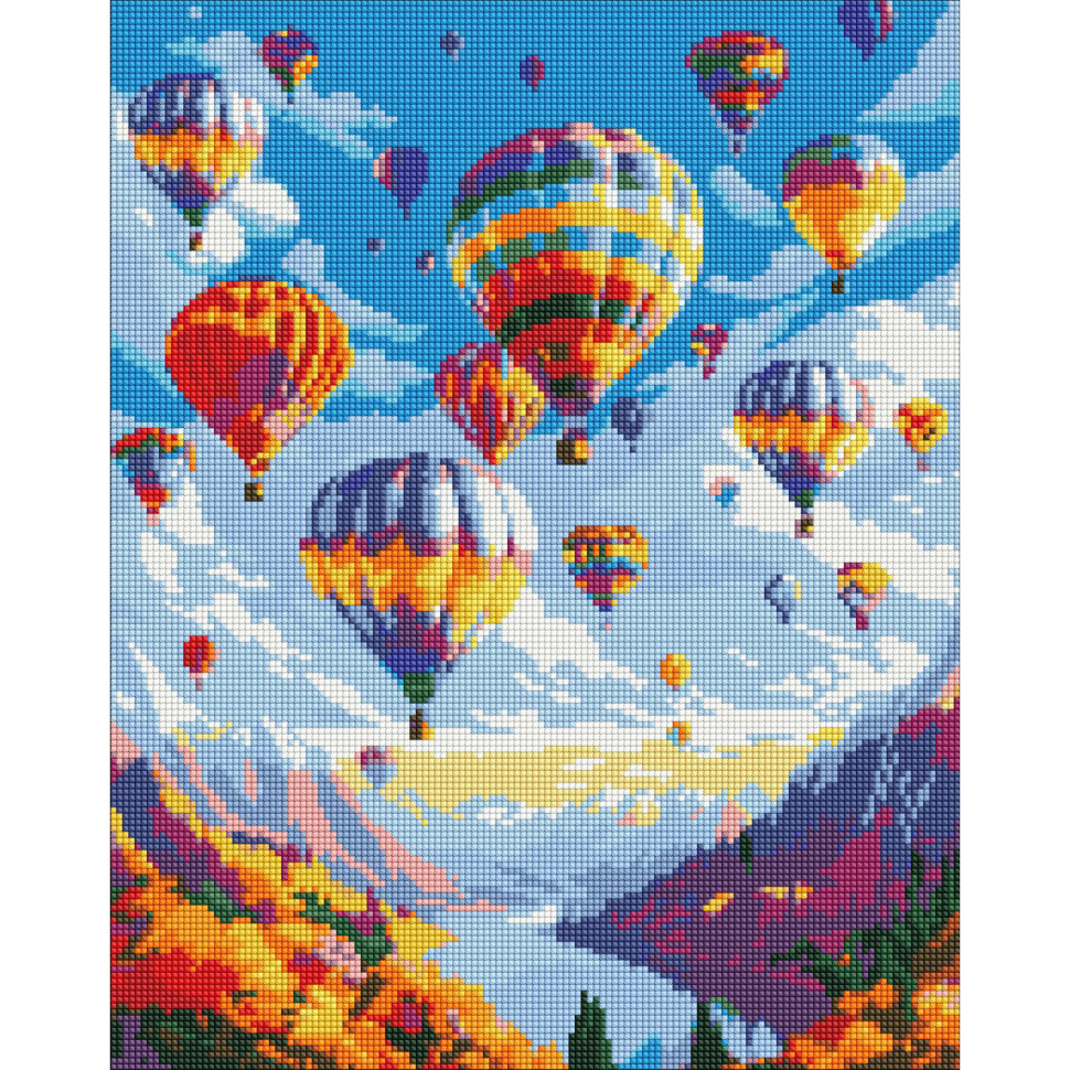 Алмазна мозаїка без підрамника 