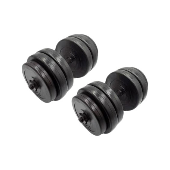 Гантели наборные композитные в пластиковой оболочке Newt Rock Pro 2 шт по 25,5 кг NE-PL-G-025-2