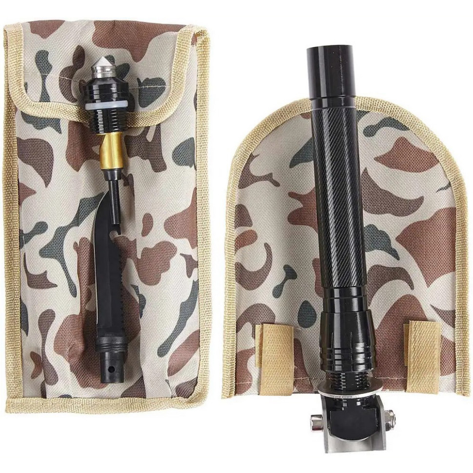 Лопата туристична Mole Skif Plus D14-10-4x, чорний