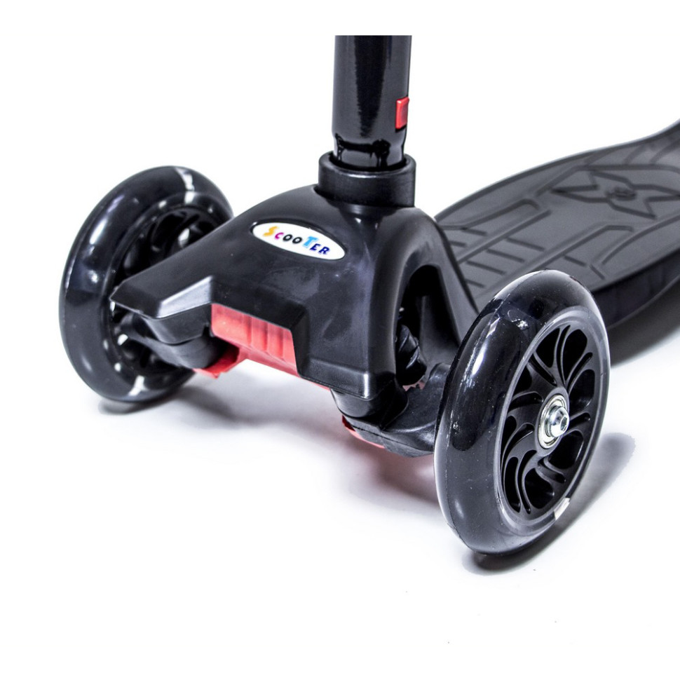 Детский самокат трехколесный MAXI Black Bambi 455647779