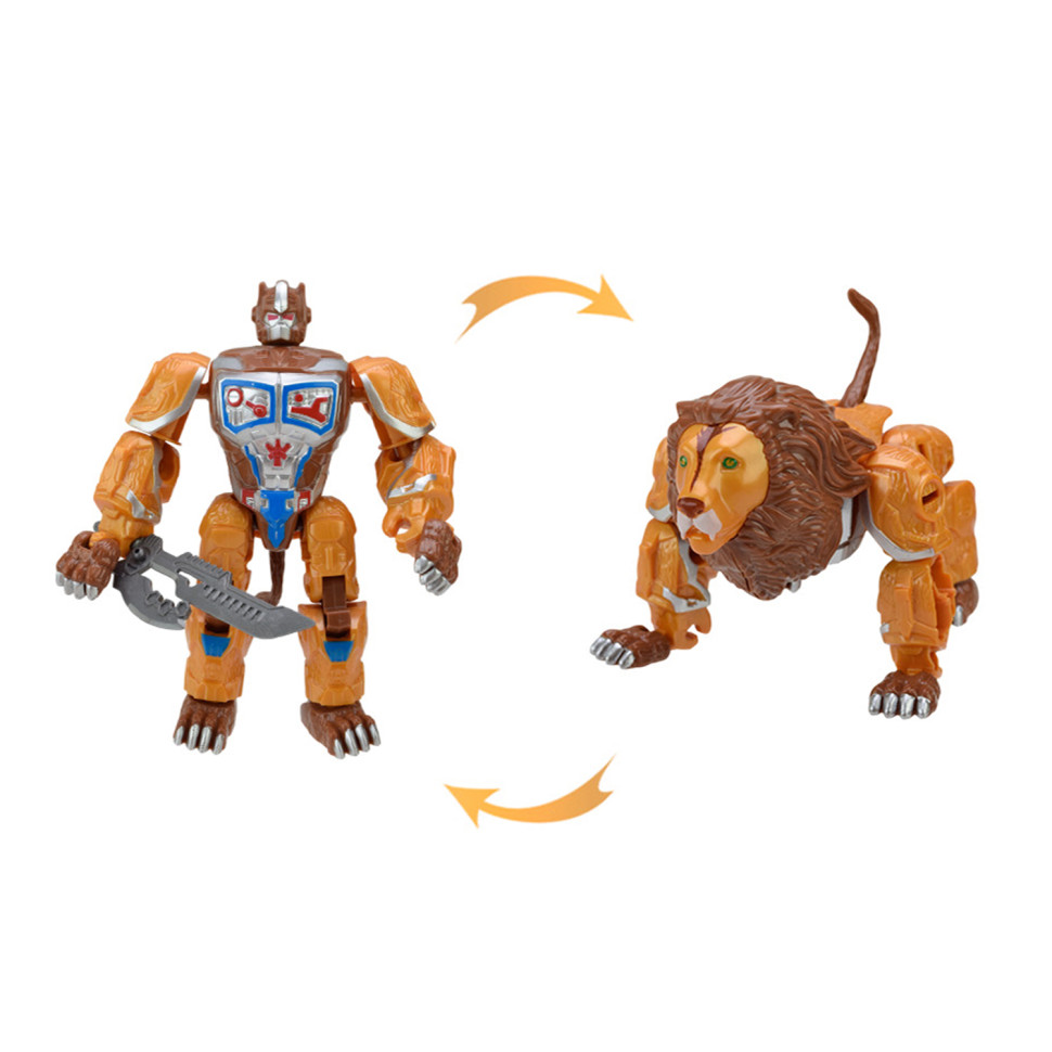 Детский робот-трансформер Justice Liones Bambi 168-82(Orange) робот-лев