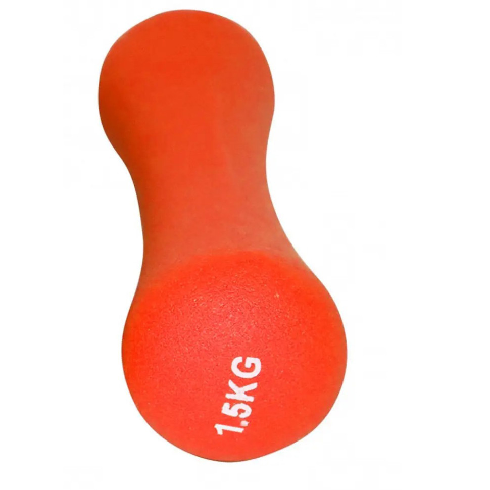 Гантель неопренова Spartacus PowerPlay PP_4126_1,5kg, 1.5 кг Помаранчева 1 шт