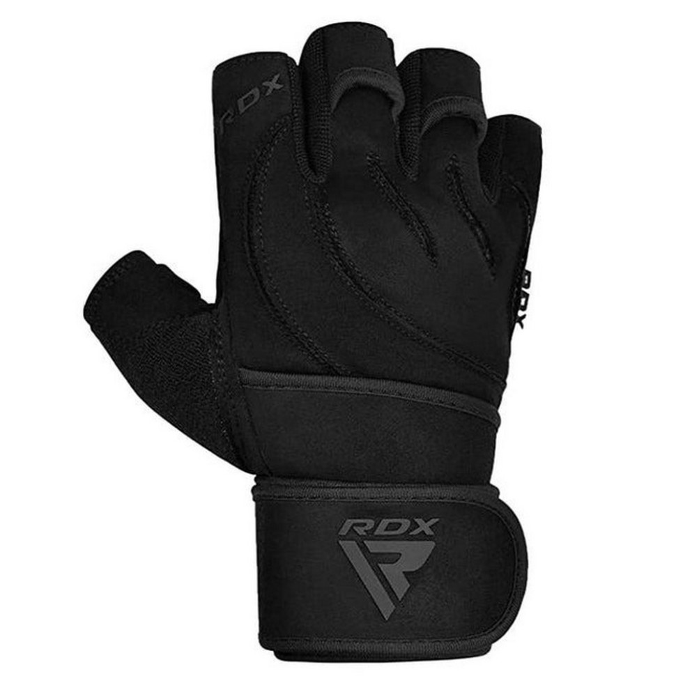 Рукавички для фітнесу L4 Micro Plus RDX Inc Limited WGM-L4B-M+ Black, M