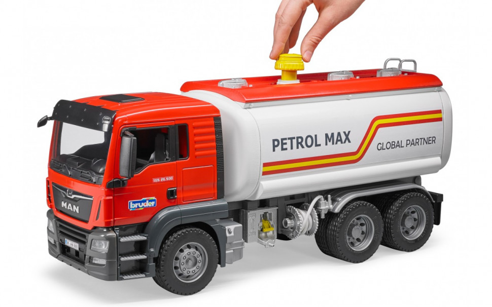 Модельки машинок - паливовіз MAN TGS, М1: 16 03 775
