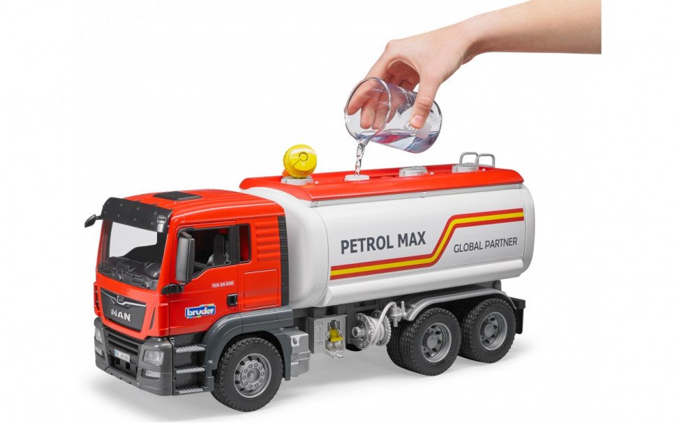 Модельки машинок - паливовіз MAN TGS, М1: 16 03 775
