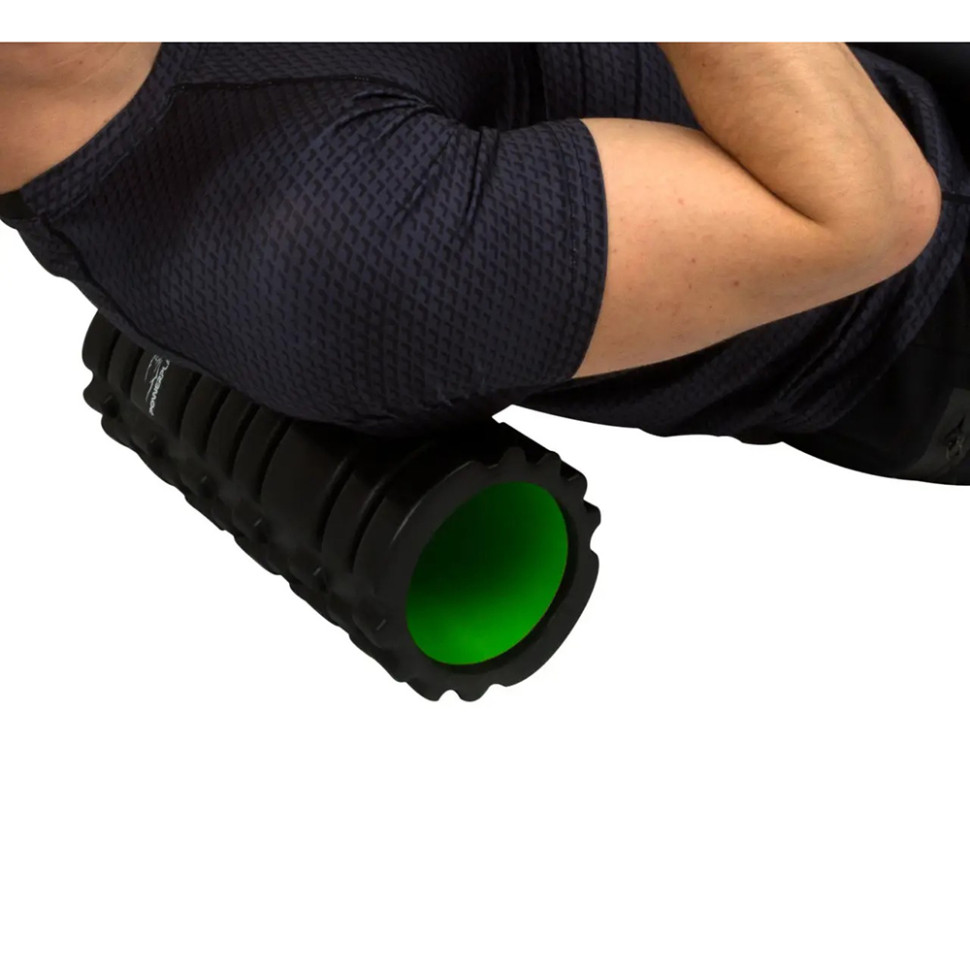 Массажний ролик PowerPlay PP_4025_Black_Green
