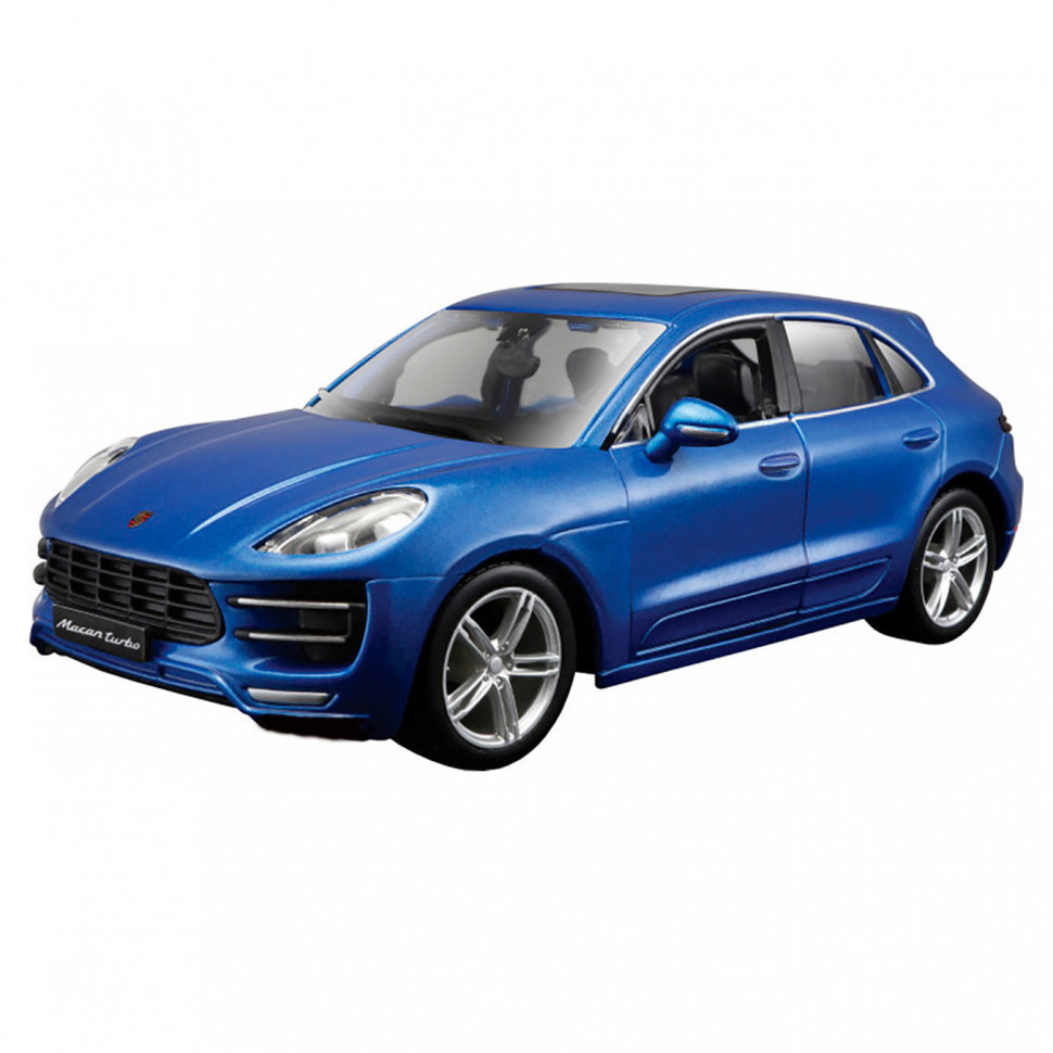 Автомодель - PORSCHE MACAN (черный, 1:24) 18-21077