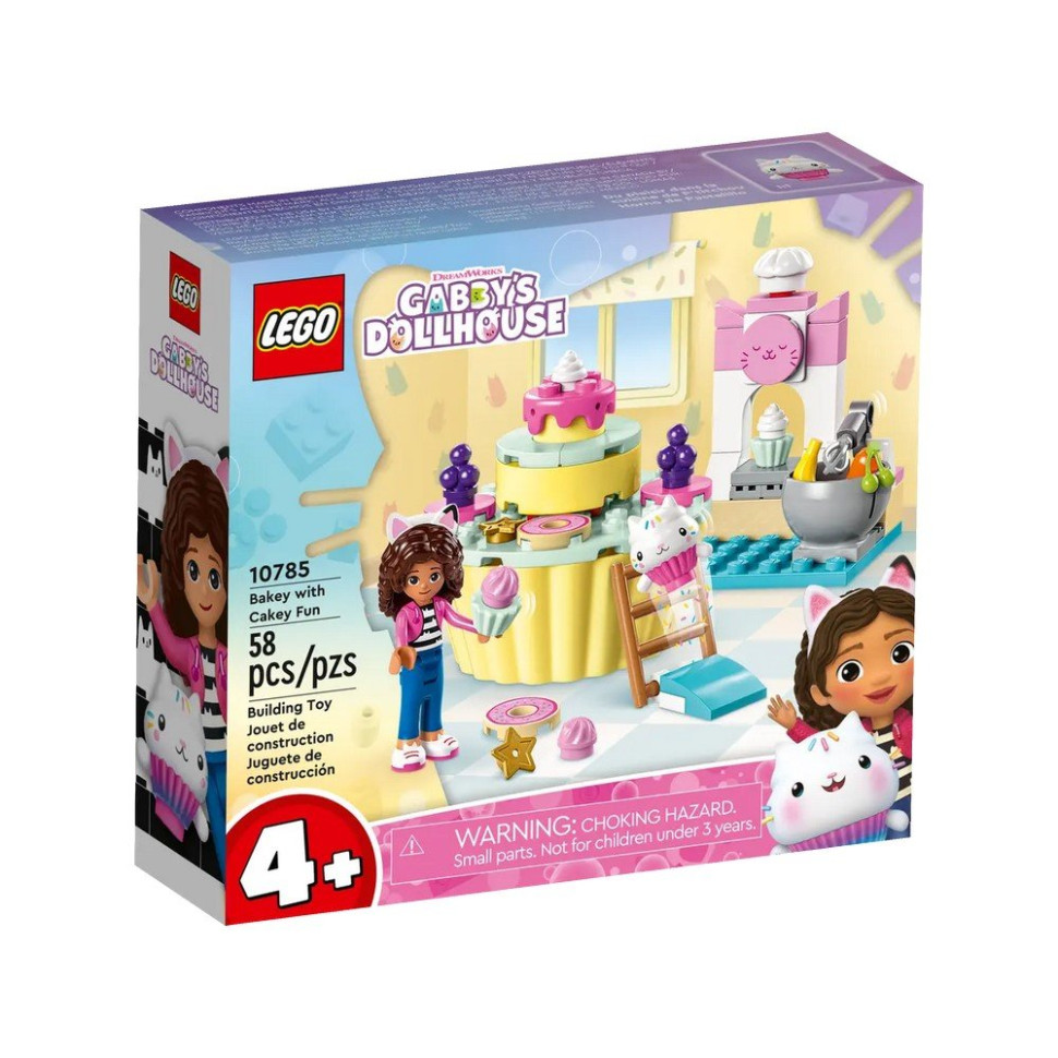 Конструктор Веселая выпечка с Кексиком LEGO 10785, 58 деталей