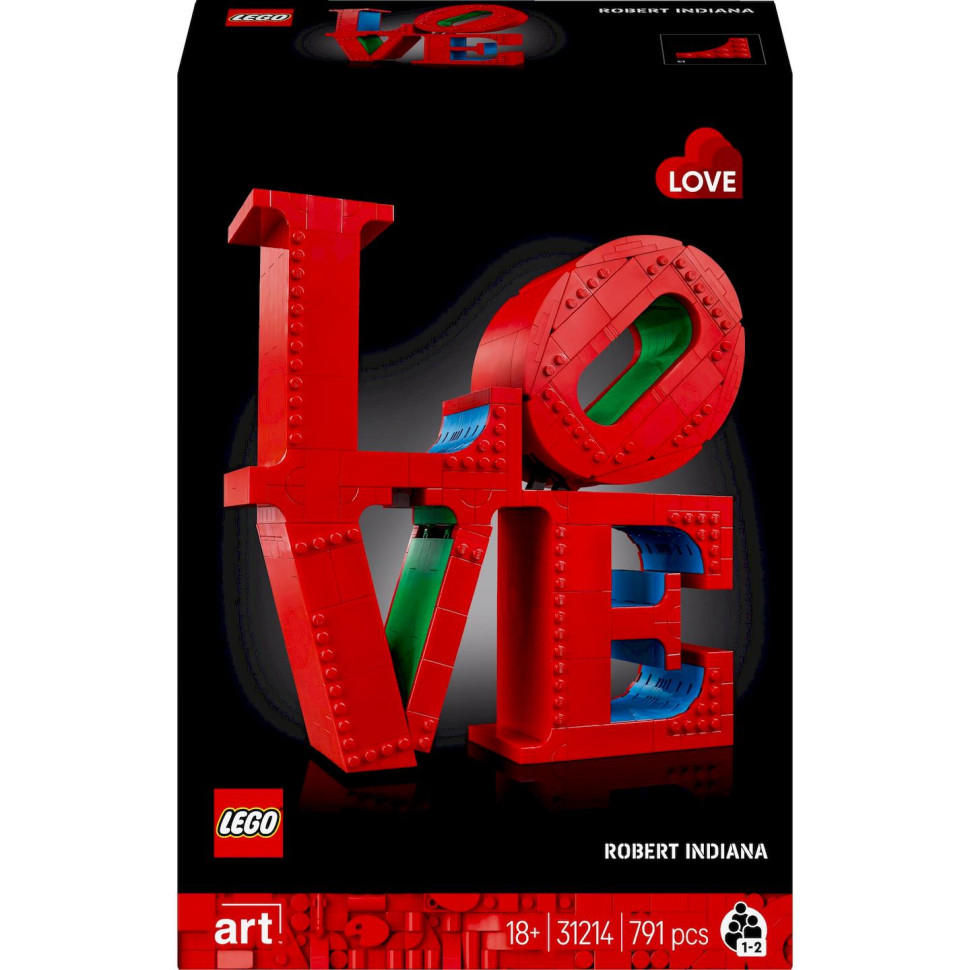Конструктор LEGO ART LOVE 31214, 791 деталь