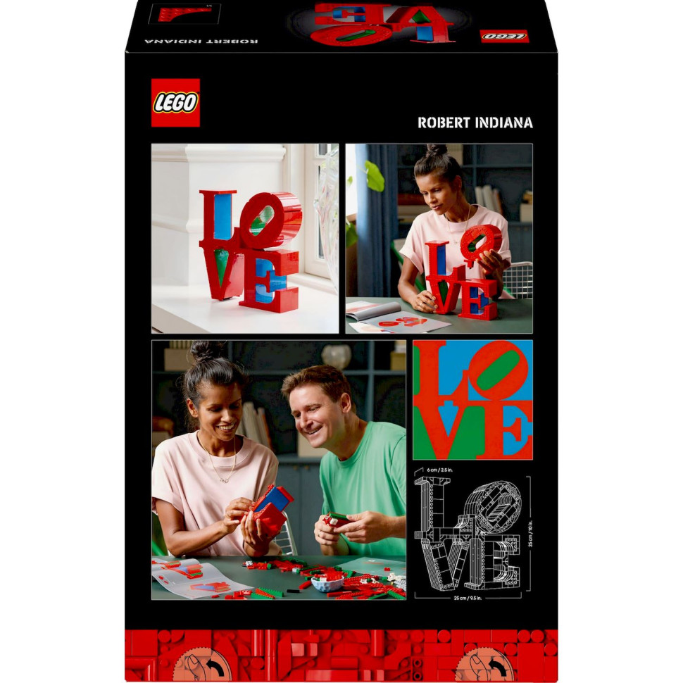 Конструктор LEGO ART LOVE 31214, 791 деталь