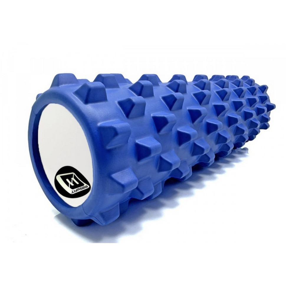 Массажный ролик Grid Roller PRO EasyFit EF-2029-Bl 45 см, Синий