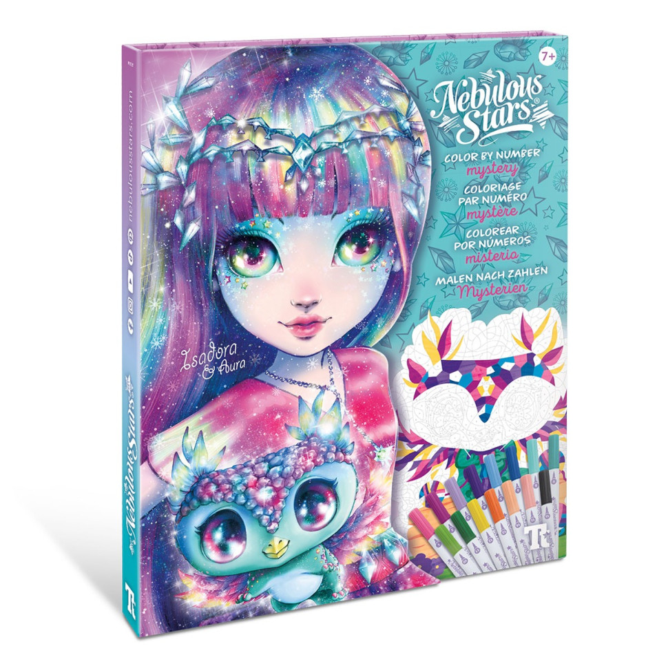 Дитяча розмальовка по номерам