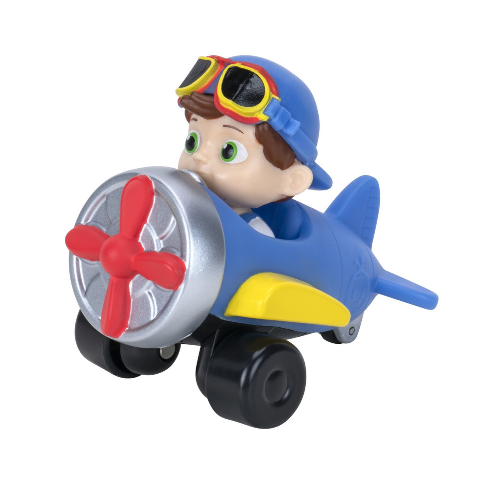 Дитяча інерційна машинка CoComelon Mini Vehicles Plane Літак CMW0051