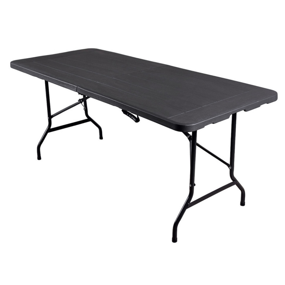 Стіл складаний ТЕ-1847 Time Eco 4820211101657 графіт, 1,8 м