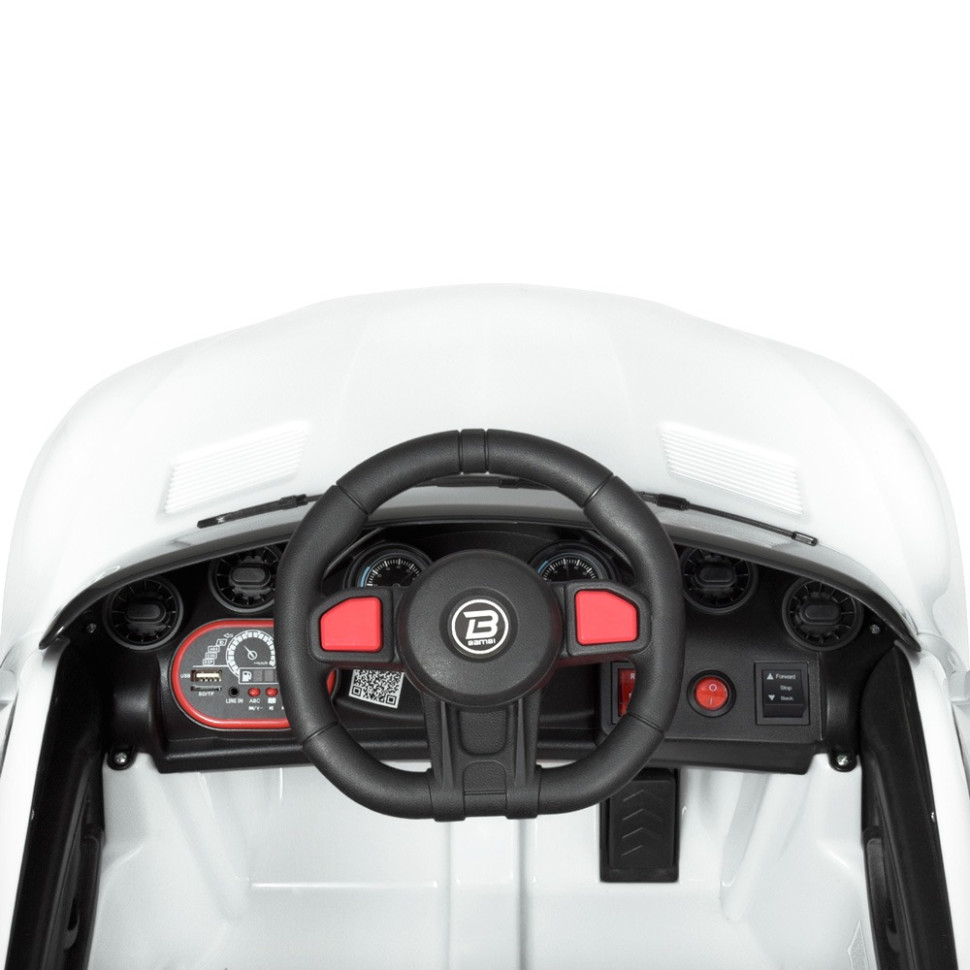 Дитячий електромобіль Машина Bambi Racer 4612EBLR-1 до 30 кг
