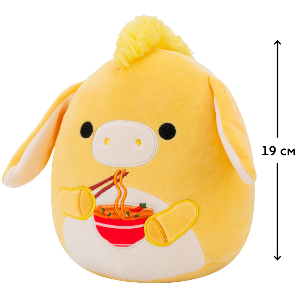 М'яка іграшка Ослик Гевін Squishmallows SQCR07945 жовтий, 19 см