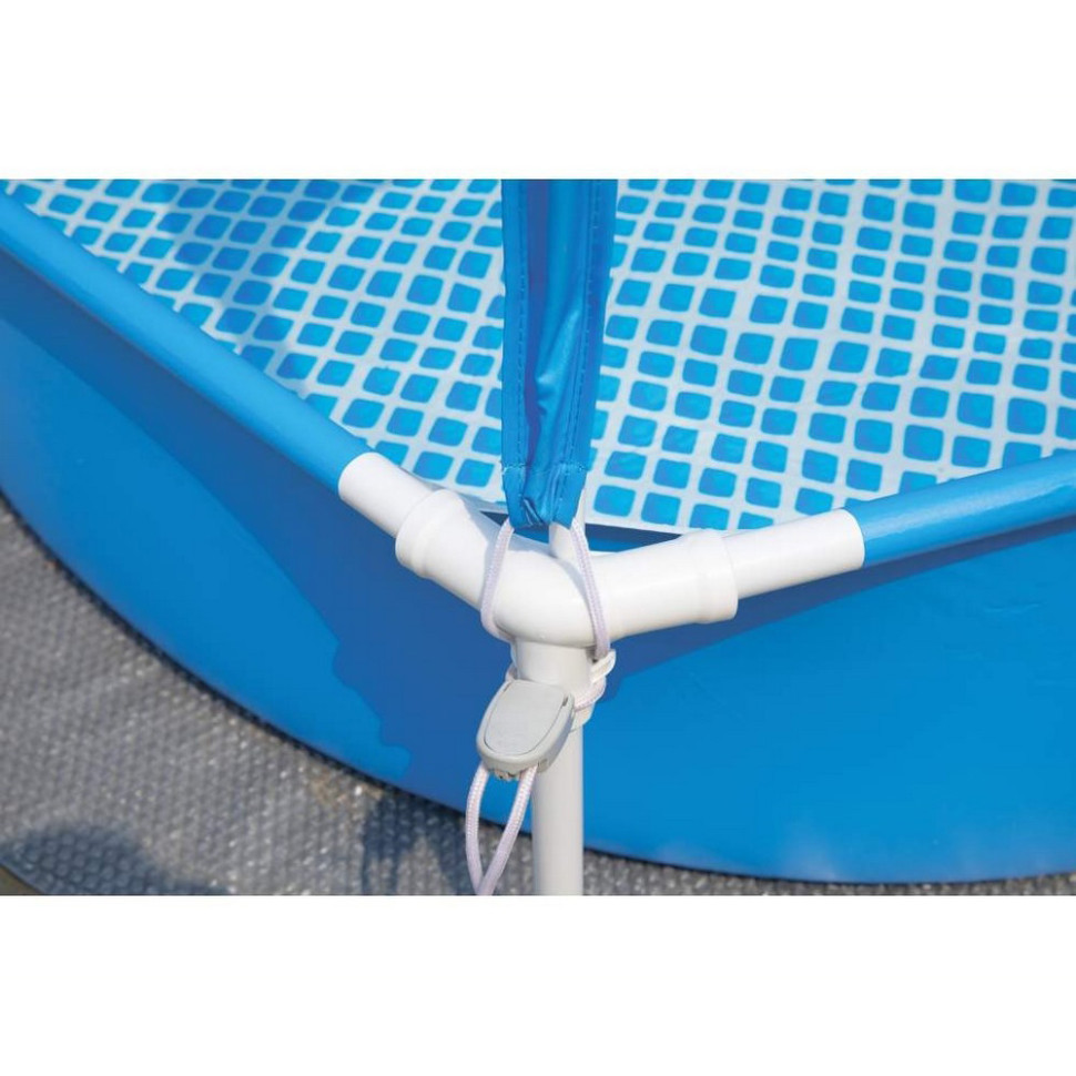 Бассейн каркасный Metal Frame Intex 28209, 183x38 см,  700 л