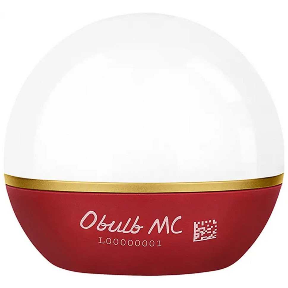Фонарь кемпинговый Obulb Olight Obulb MC Red, красный 75 люмен