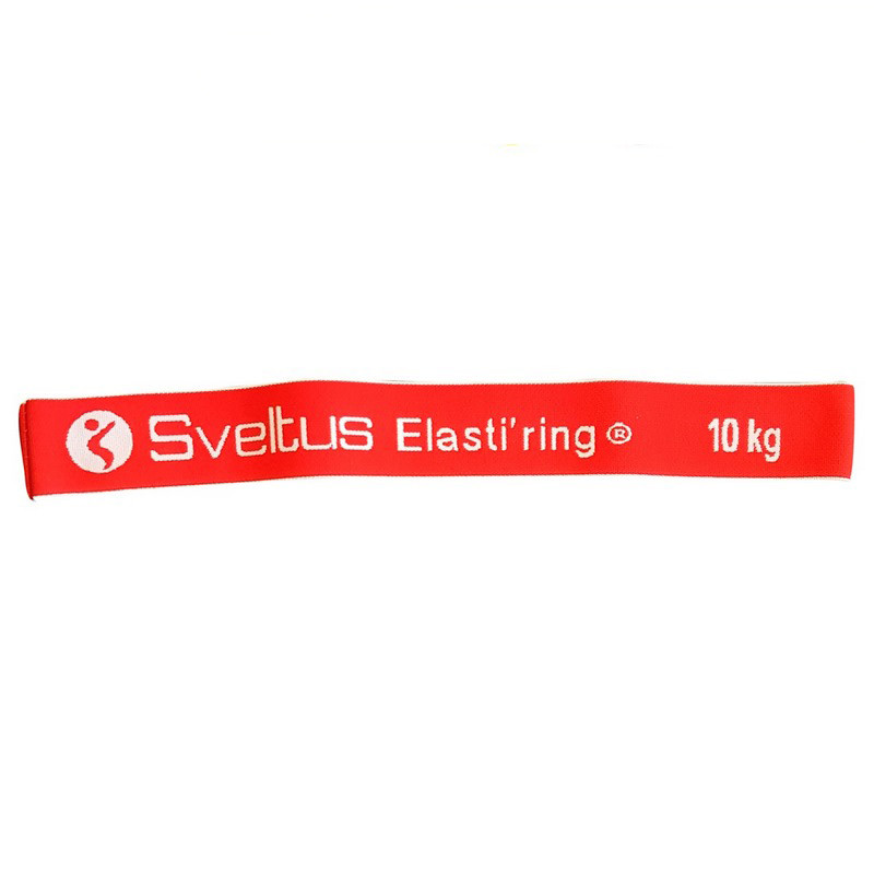 Гумка для фітнесу тканинна Elasti'ring Sveltus SLTS-0154 Червона 10 кг