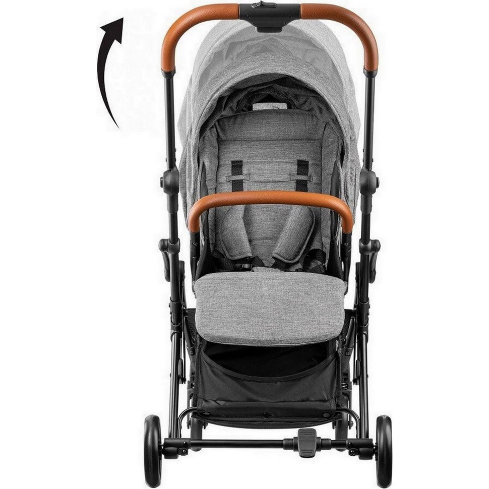 Прогулочная коляска Miqilong 2Way Серая YOT-2WAY-GREY