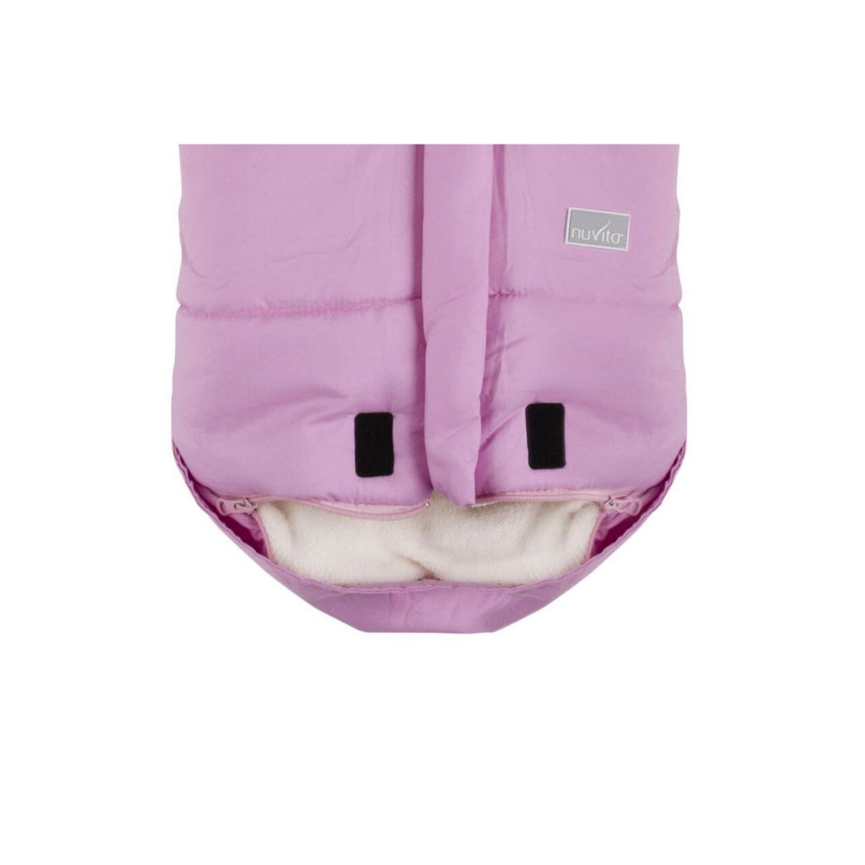 Зимовий конверт NUVITA 9045 Ovetto CITY рожевий/бежевий NV9045OVETTOCITYPINK