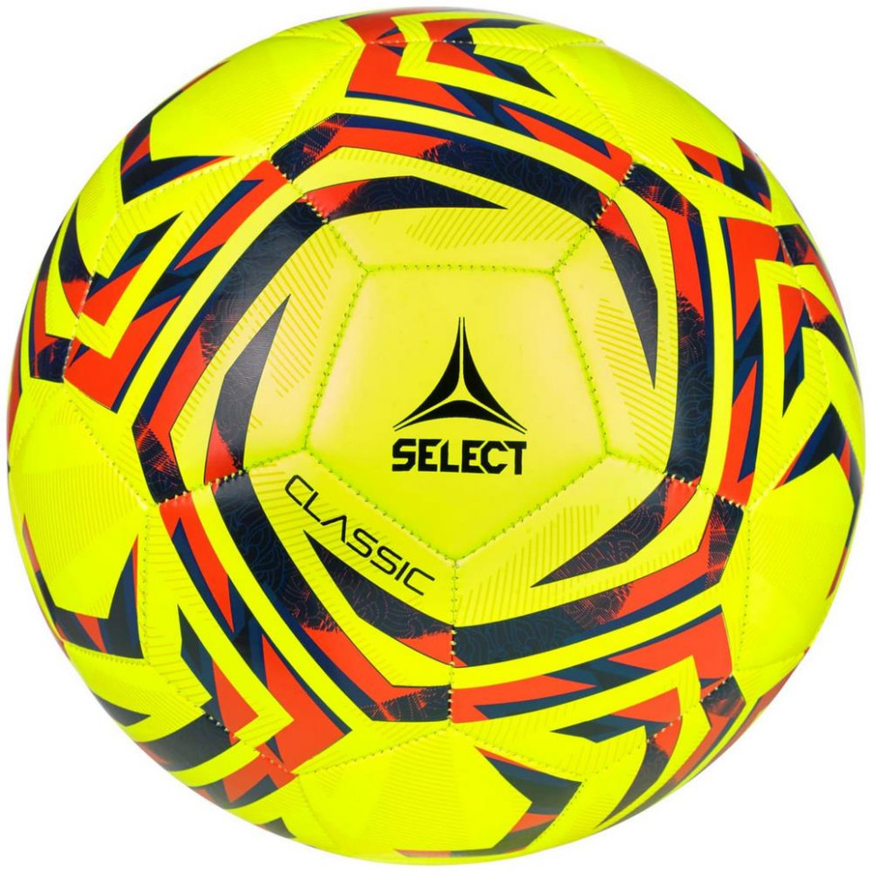 М'яч футбольний FB CLASSIC v25 Select 099489-553-4 жовто-червоний № 4