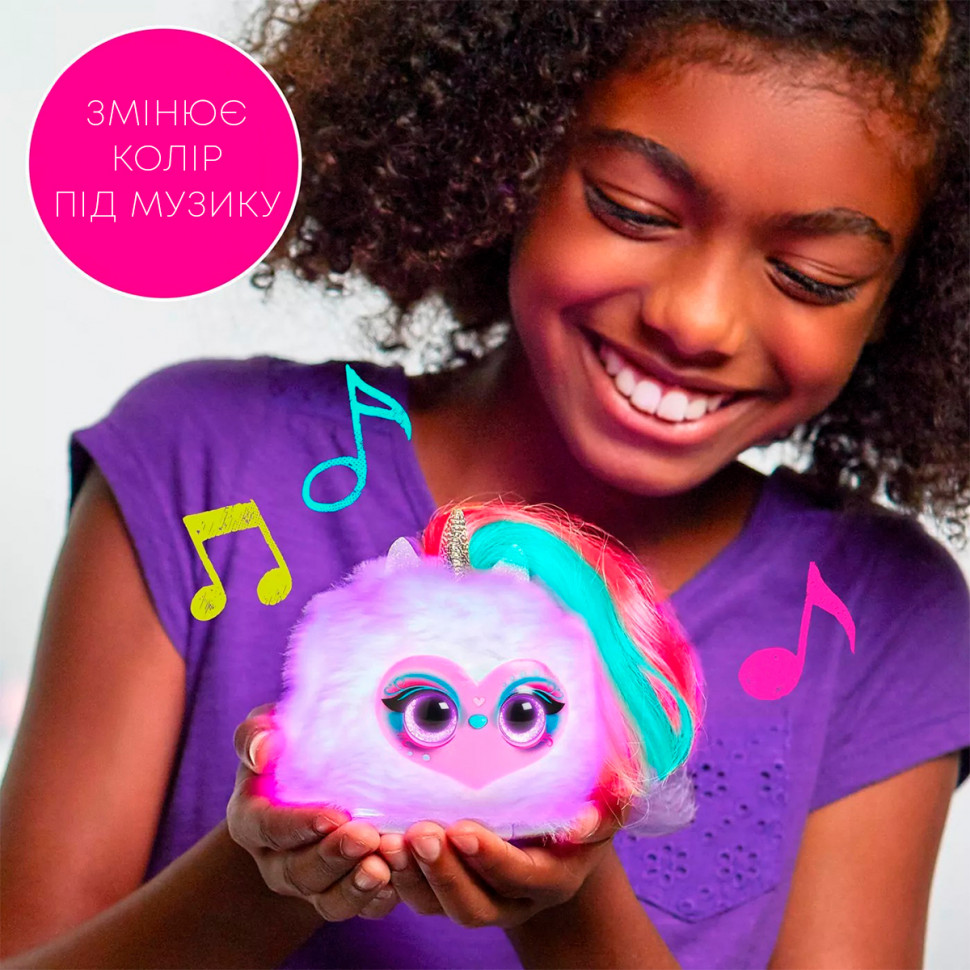 Игровой набор с интерактивным единорогом POMSIES LUMIES - ДЭЙЗИ