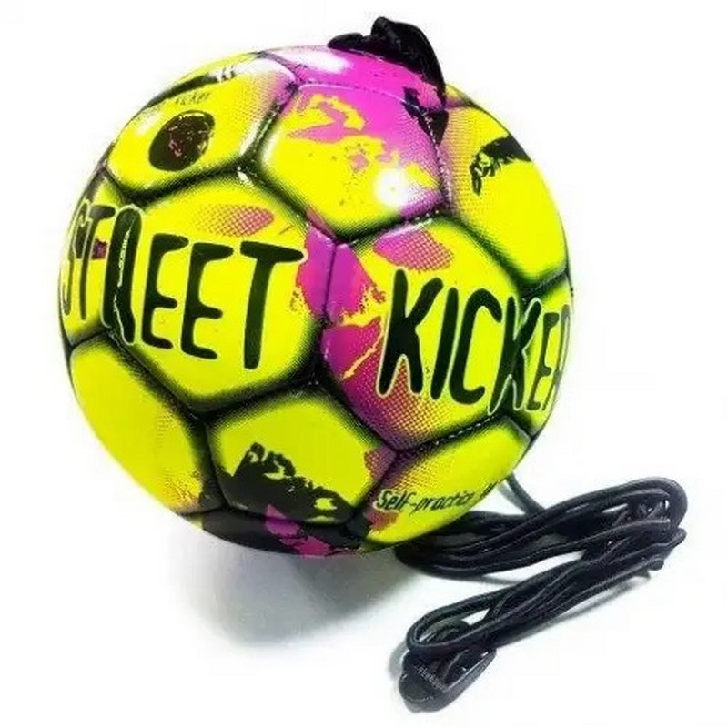 М'яч для навчання Street Kicker New Select 389482-014 жовто-чорний № 4