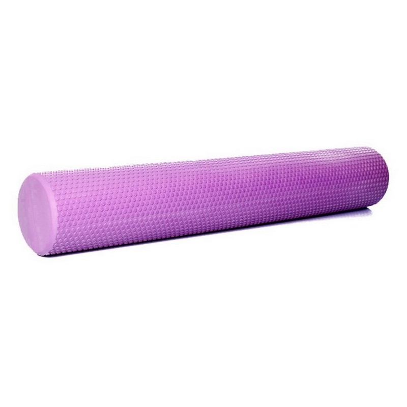 Массажный ролик Foam Roller EasyFit EF-2034-V 90 см, фиолетовый