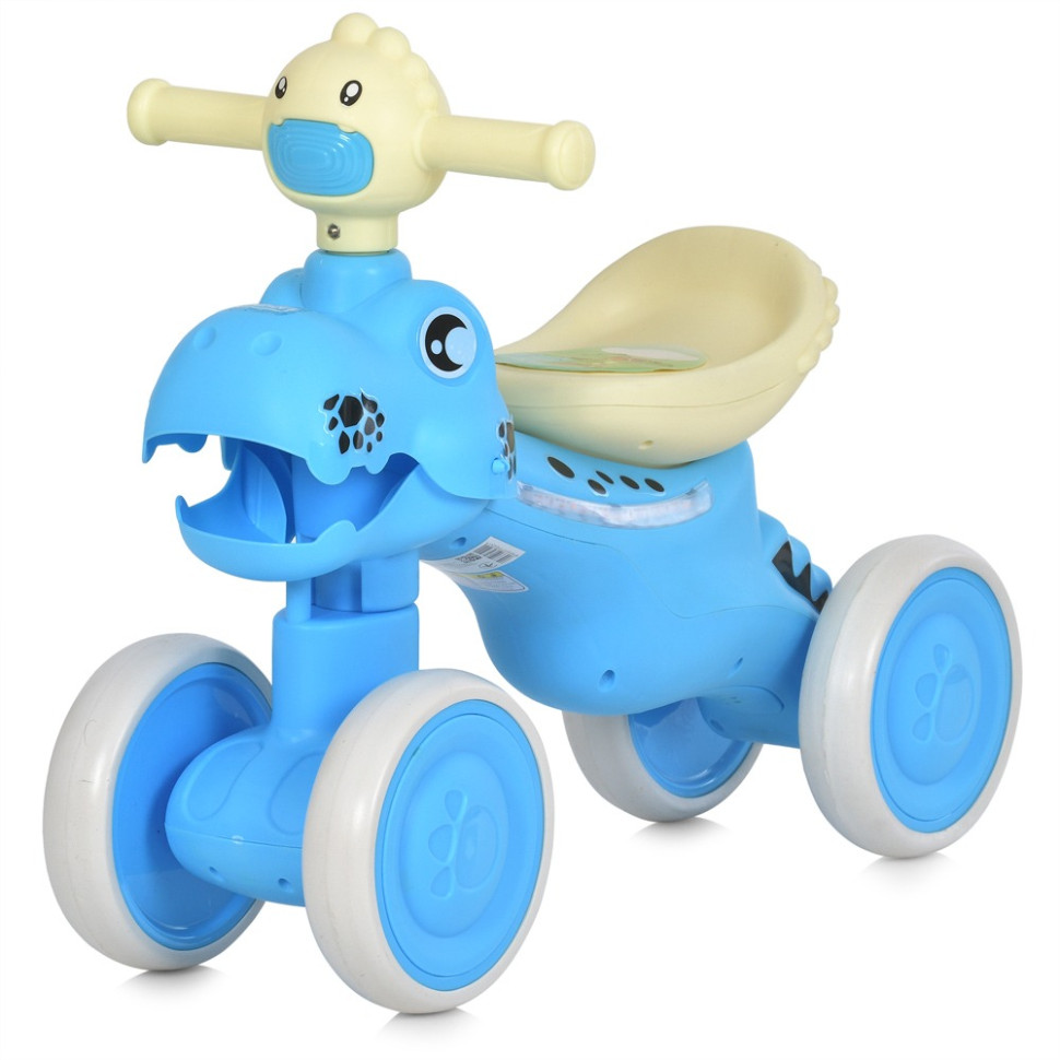 Дитяча каталка-толокар Bambi M 6025E-4 блакитний, до 25 кг