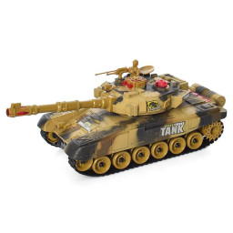Танк на радіокеруванні Bambi 9995(Sand)звук, світло, рухома кабіна