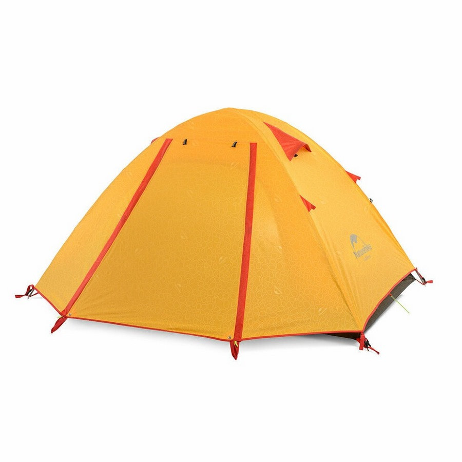 Намет чотиримісний P-Series NH18Z044-P Naturehike 6975641887676, 210T/65D, помаранчевий