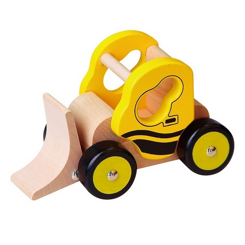 Іграшкова машинка Бульдозер Viga Toys 59672VG дерев'яний