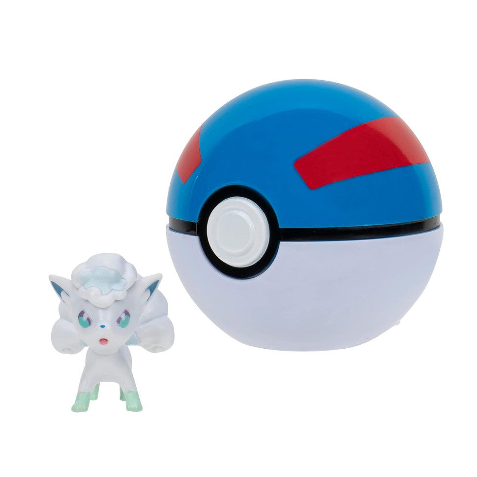 Игровой набор Алола Вульпикс в покеболе Pokemon W14 PKW3135 игровая фигурка, покебол
