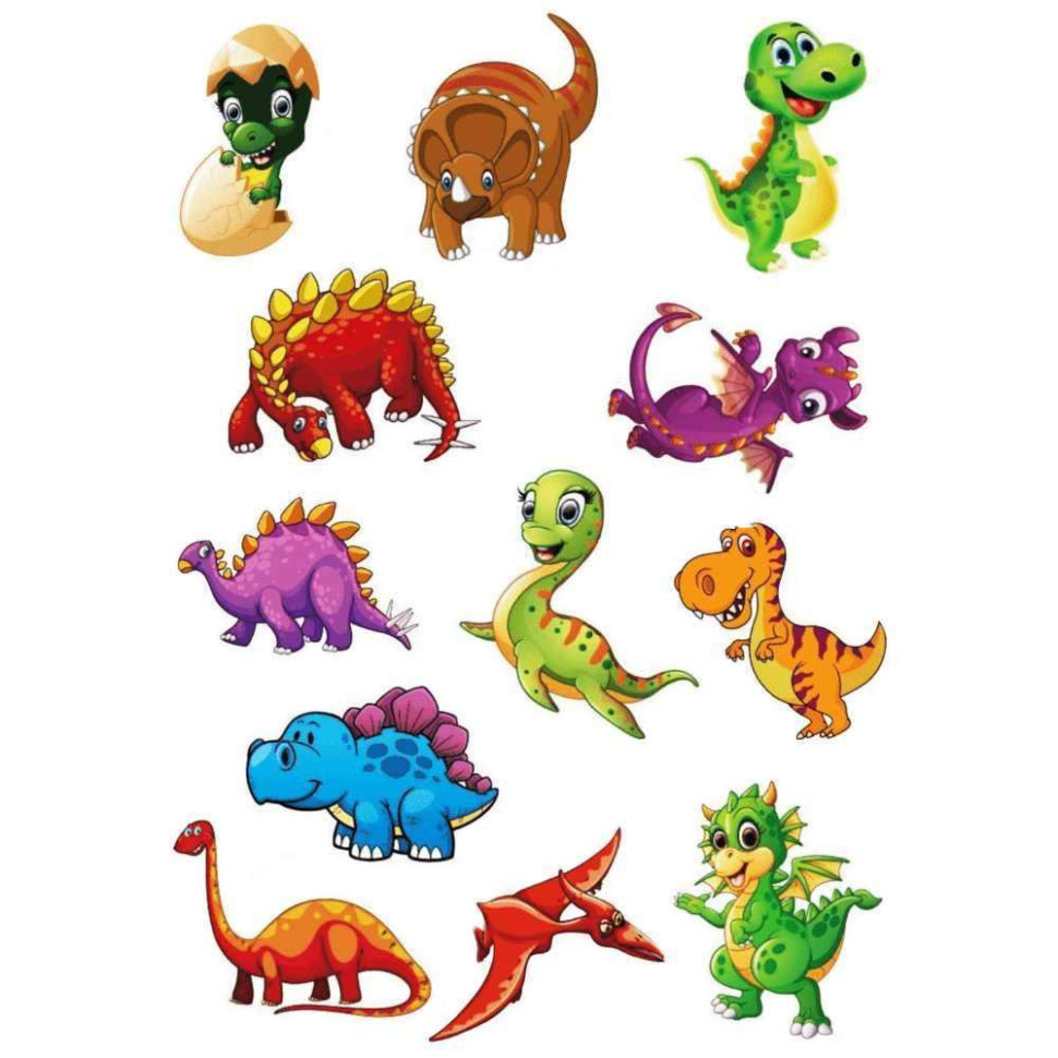 Временная татуировка Dino Ink-Ok 44212911 формат А5