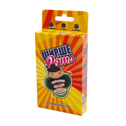 Додаток до гри "Ширше рота" Fun Games FGS59, 100 гральних карток