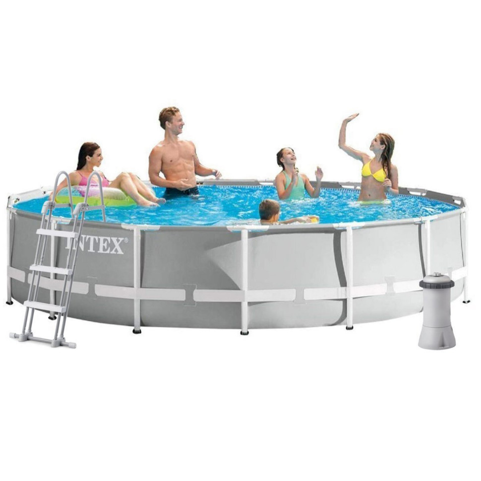 Каркасний басейн Intex 26724, 457х107 см, 14614 л
